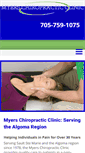 Mobile Screenshot of myerschiropractic.ca